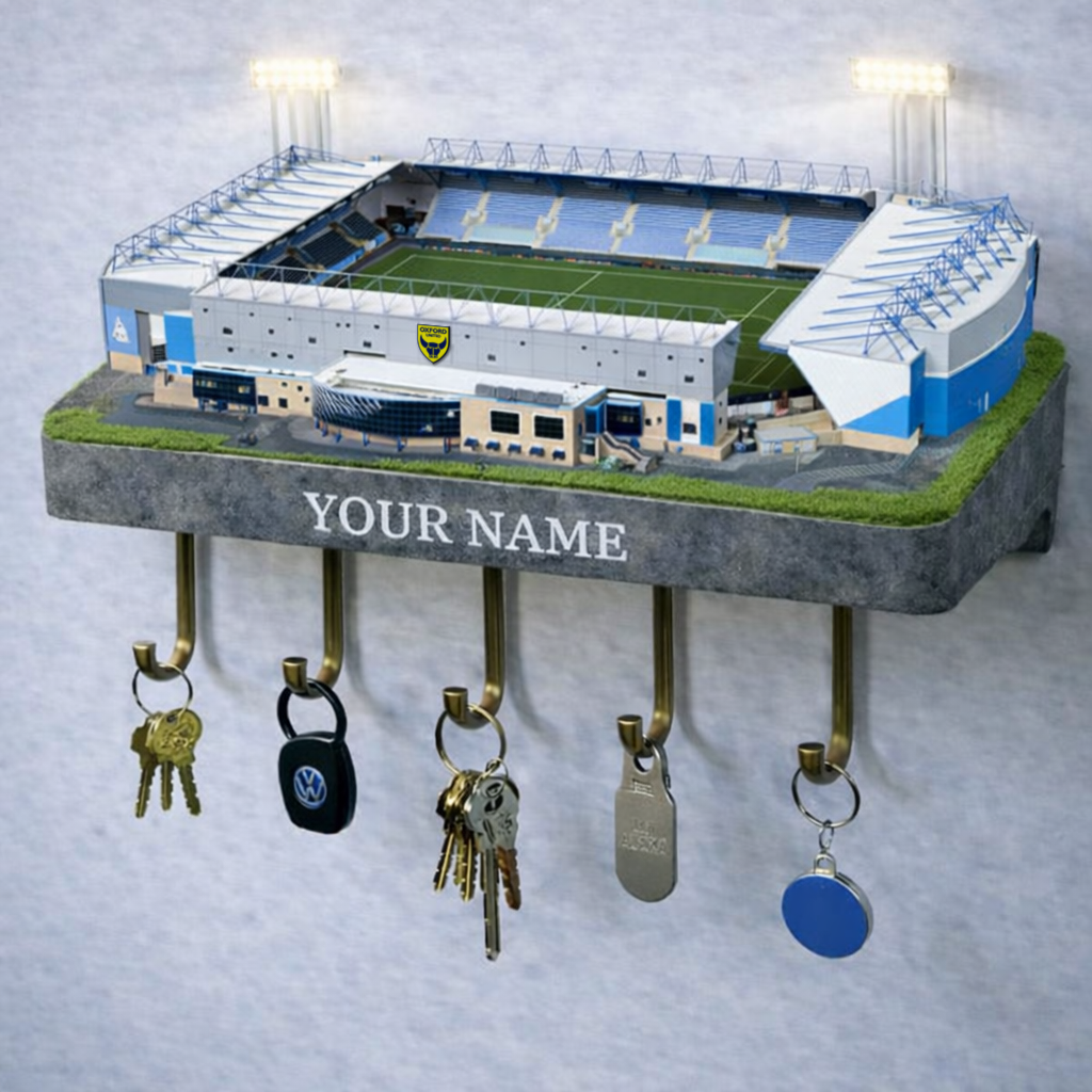 OU Stadium Premium EFL Wood Key Hanger DDT NTL