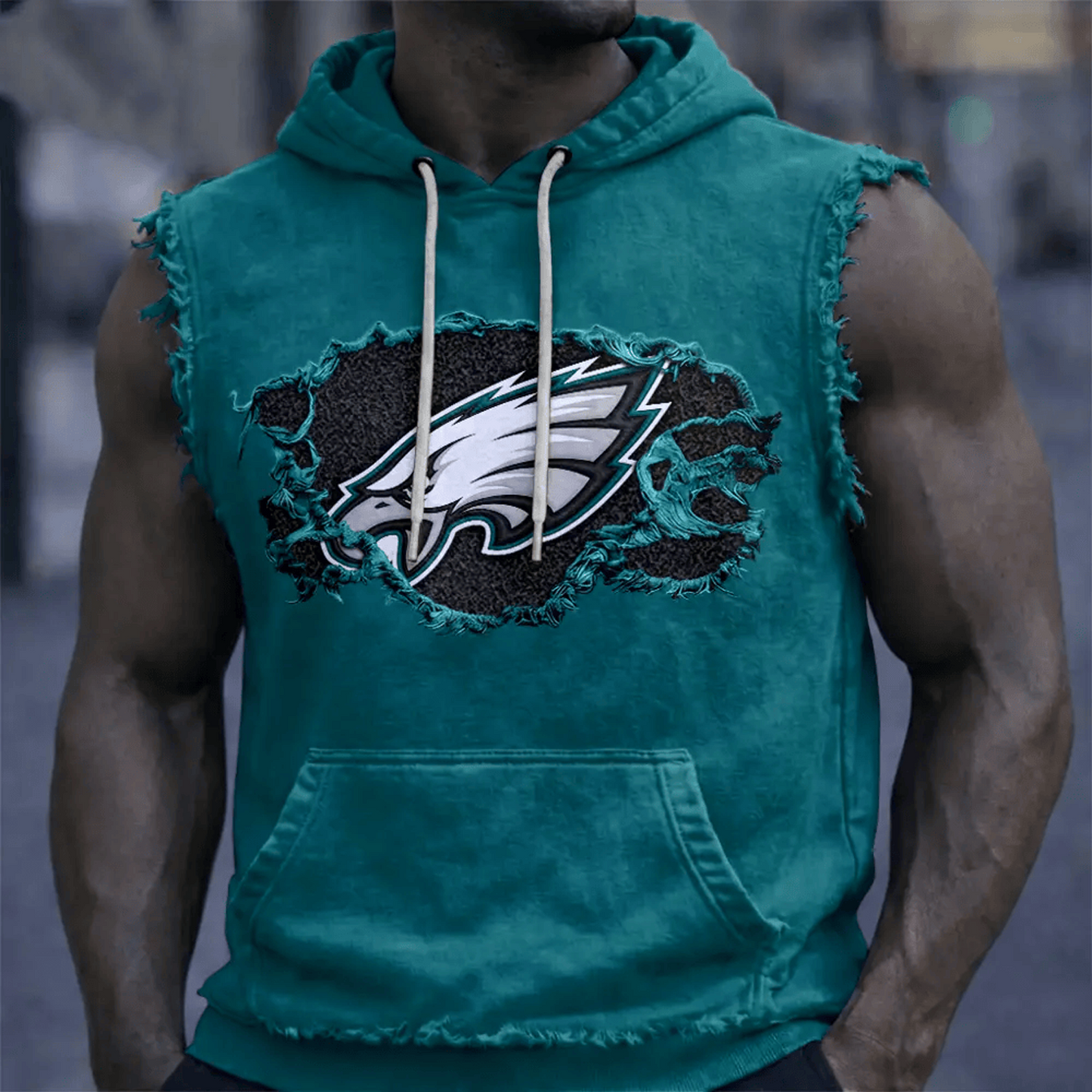 PHI x NFL Men’s Sleeveless Hoodie Tank DATND TANTD 280526