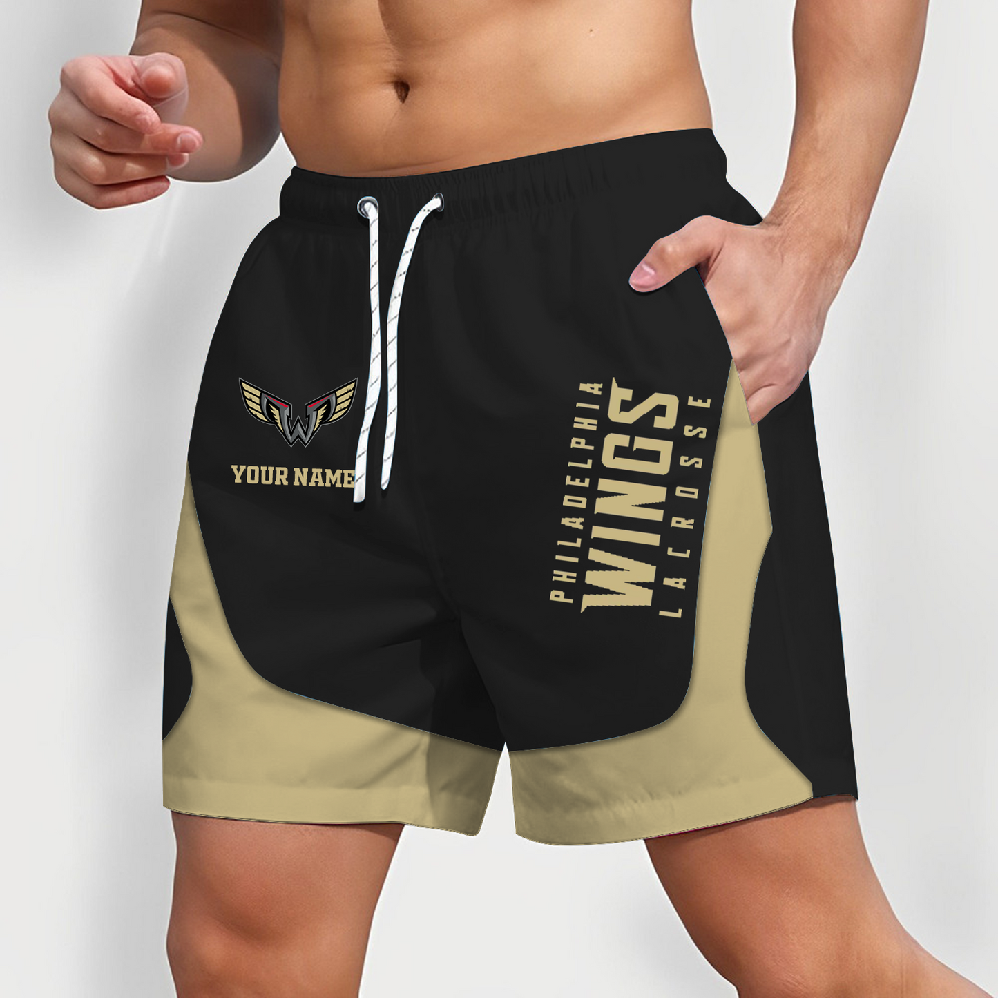 PHI x NLL Team Special Short Pants For Men Custom Name Gifts DATND TANTD 270426