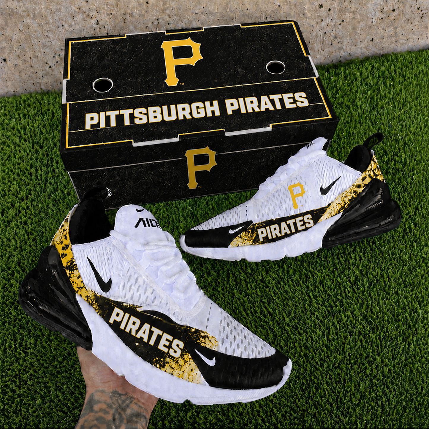 PIT x MLB Nike Air Max 270 Shoes 1905 DatND DVT