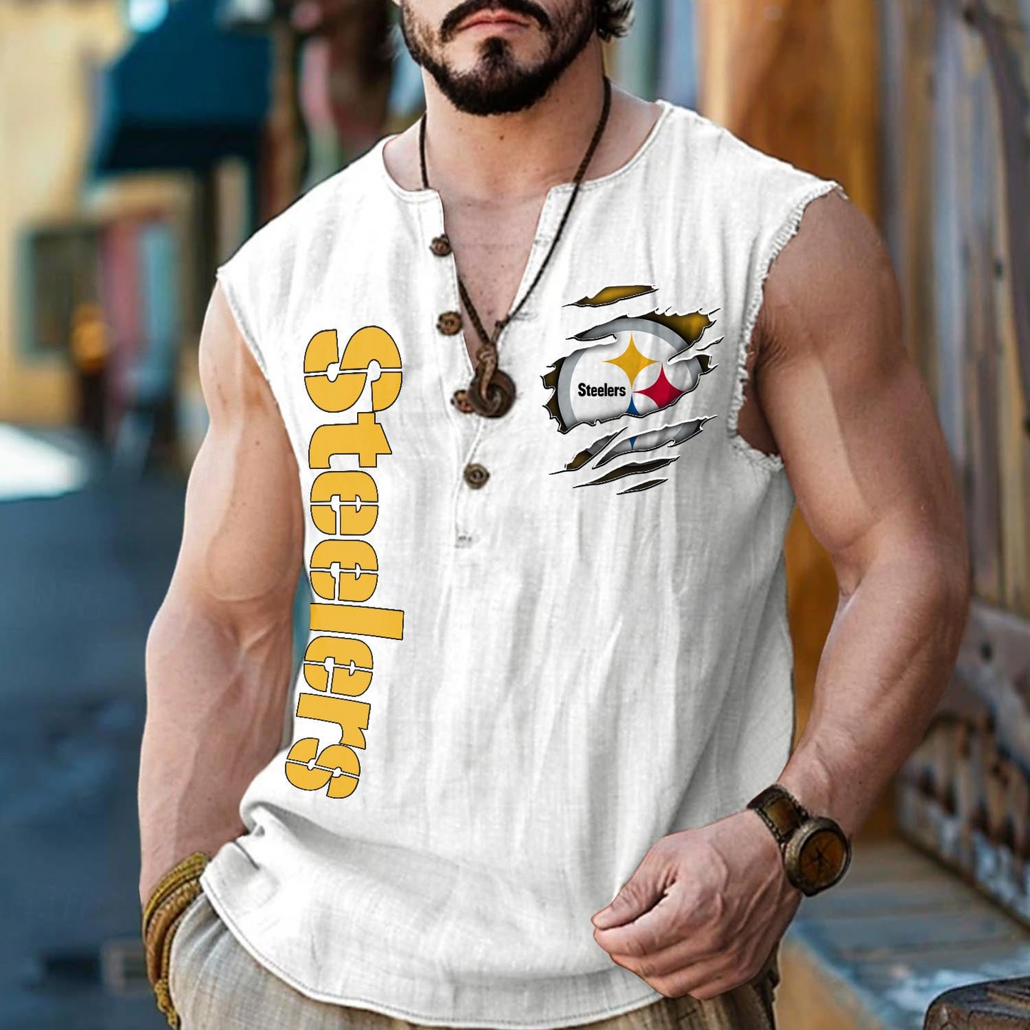 PIT x NFL Tank Tops 2805 DatND DVT