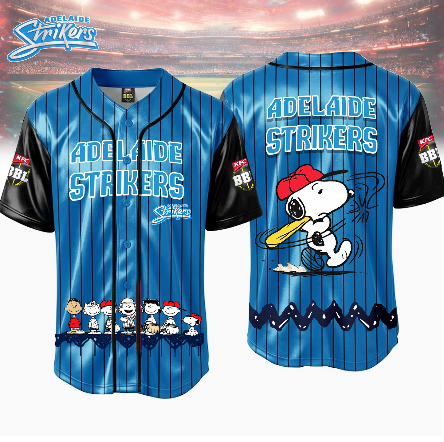 PREMIUM BBL X AS SNOPPY Baseball Shirt LIMITED EDITONS NDT VHM 020426