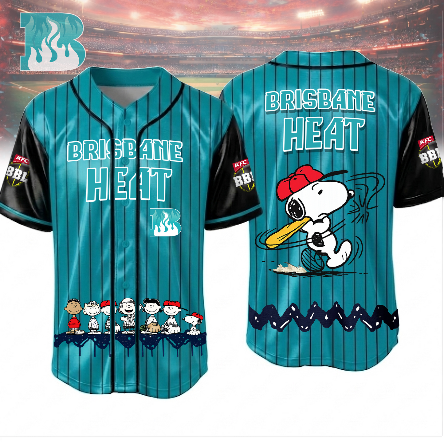 PREMIUM BBL X BH SNOPPY Baseball Shirt LIMITED EDITONS NDT VHM 020426