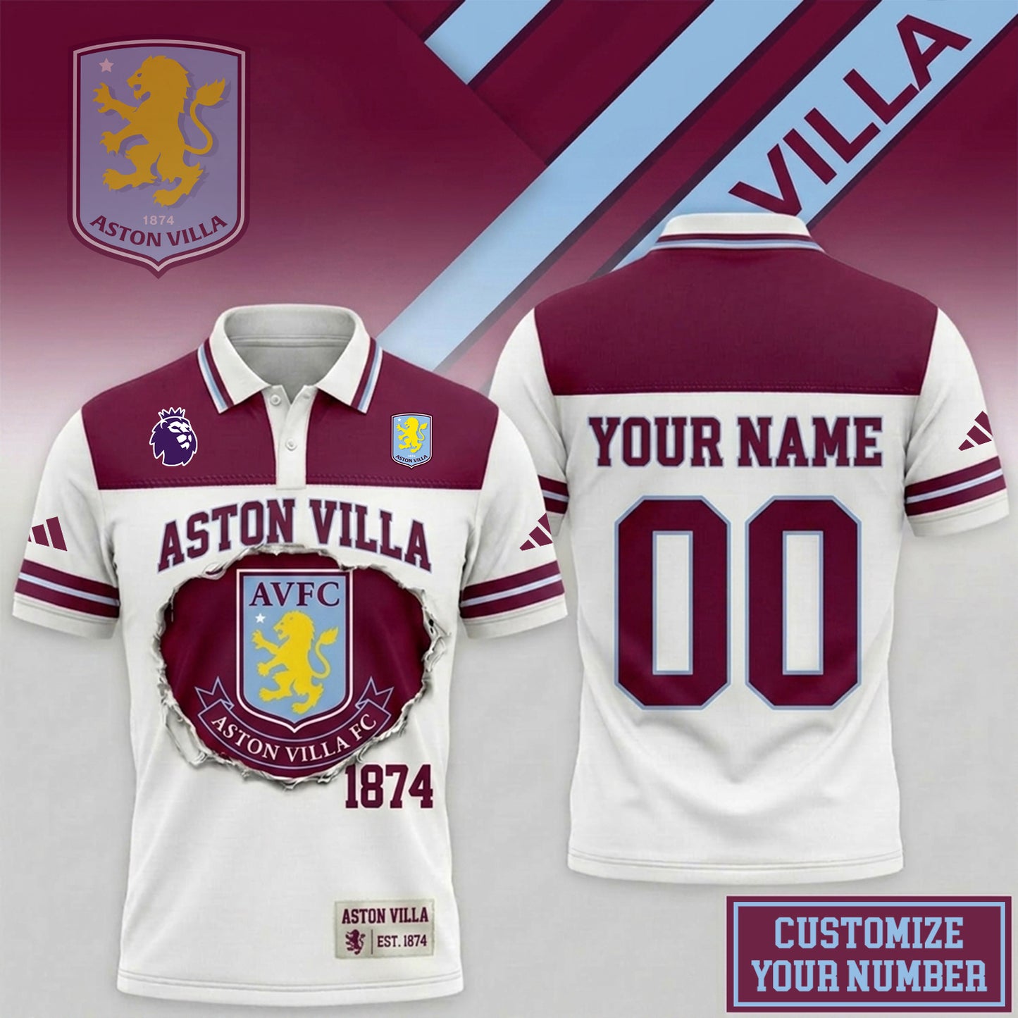 PREMIUM EPL X AST CLASSIC POLO SHIRT LIMITED EDITIONS NDT NHM 010626