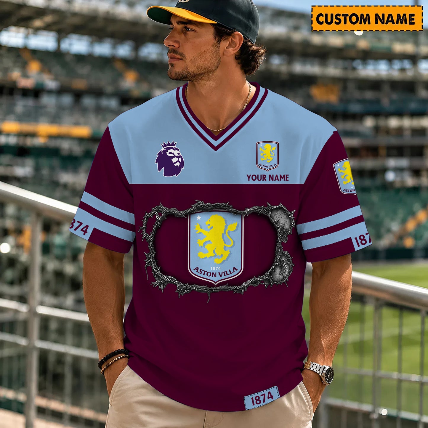 PREMIUM EPL X AST Streetwear V-neck Shirt Custom Gifts For Fan NDT NHM 280526