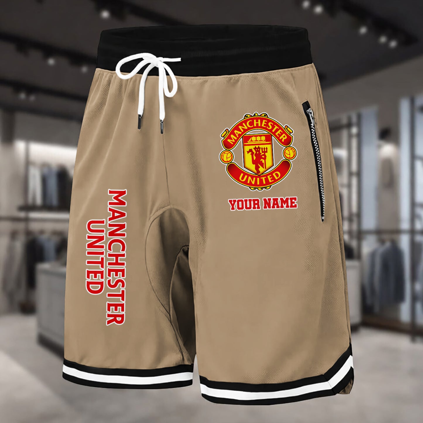 PREMIUM EPL X MU Summer Fitness Breathable Basketball Shorts NDT NHM 060426