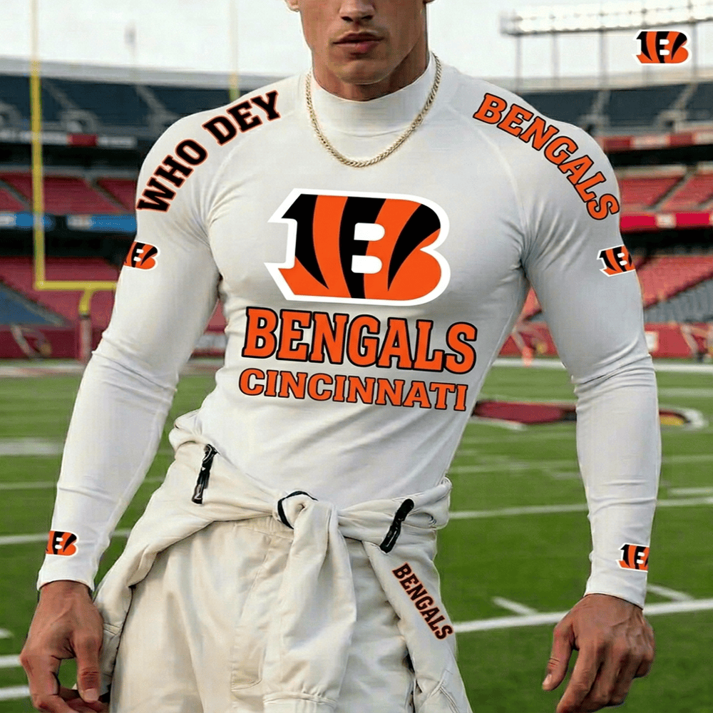 PREMIUM NFL X BEN High Neck Long Sleeved Sports NDT LVH 280526