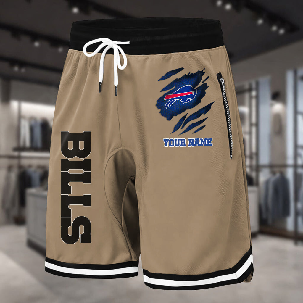 PREMIUM NFL X BUF Summer Fitness Breathable Basketball Shorts v2 NDT LVH 230426