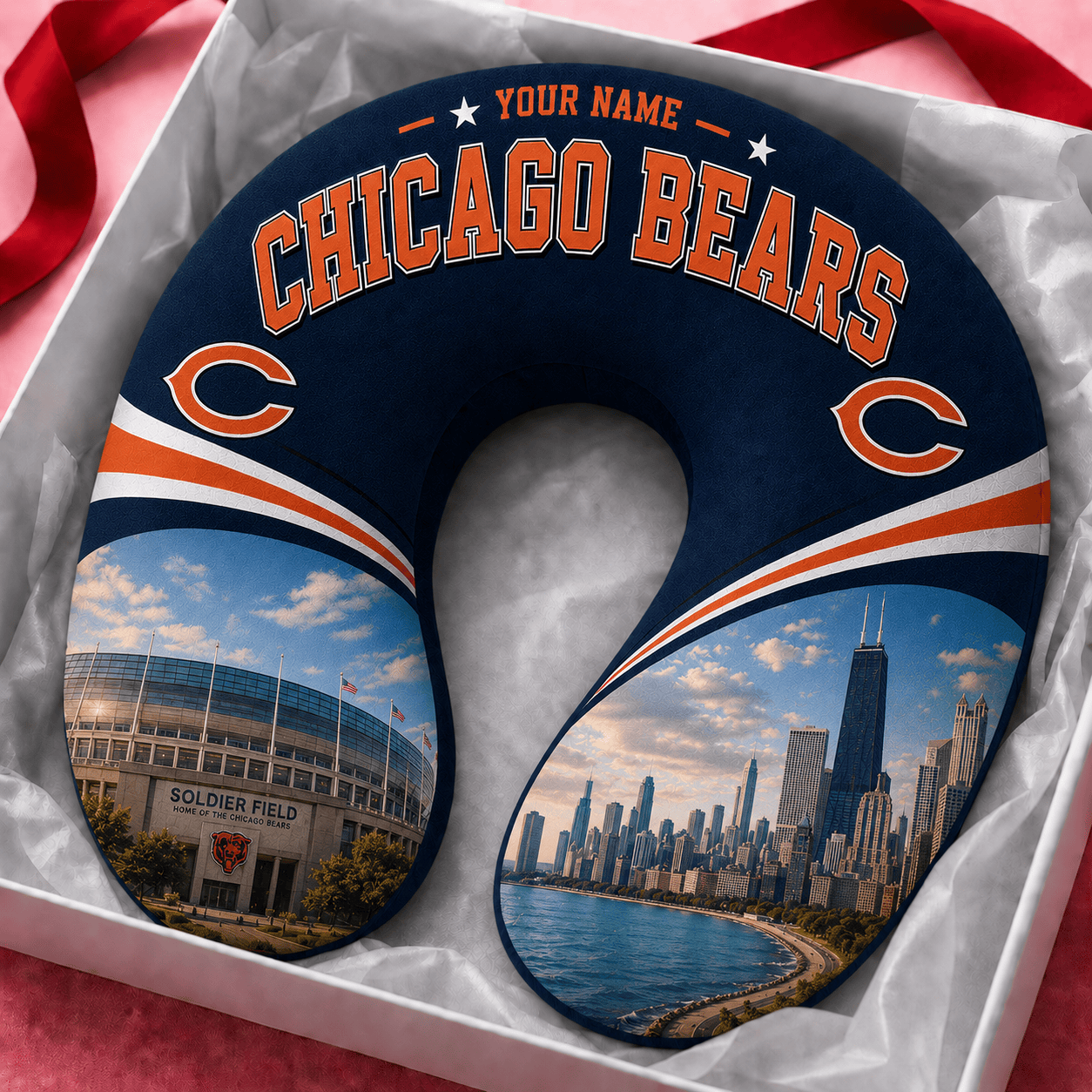 PREMIUM NFL X CB Special New Neck Pillow Custom Name 100626