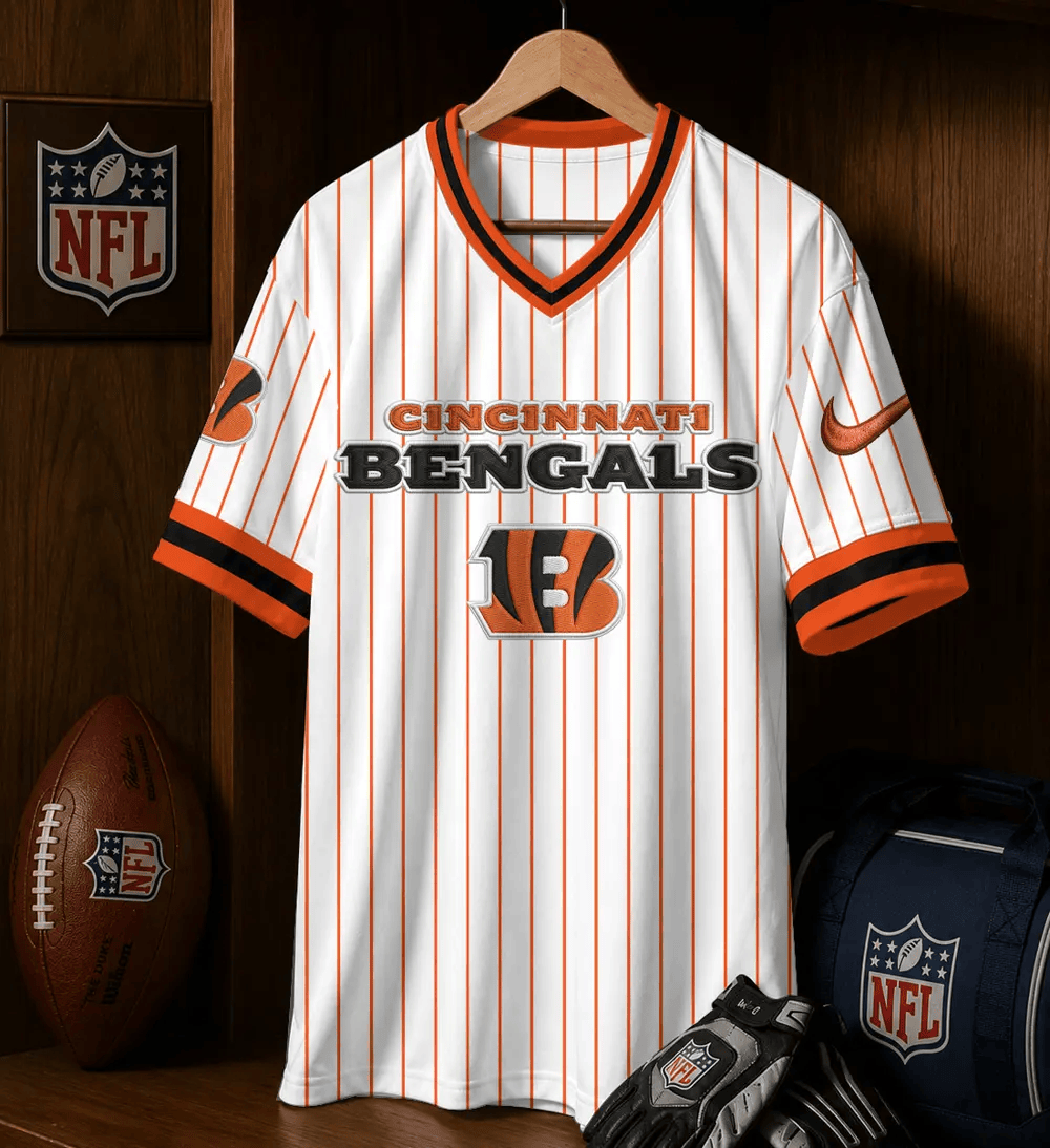 PREMIUM NFL X CIN CHARGER Casual Loose V neck Jersey NDT NHM 230526