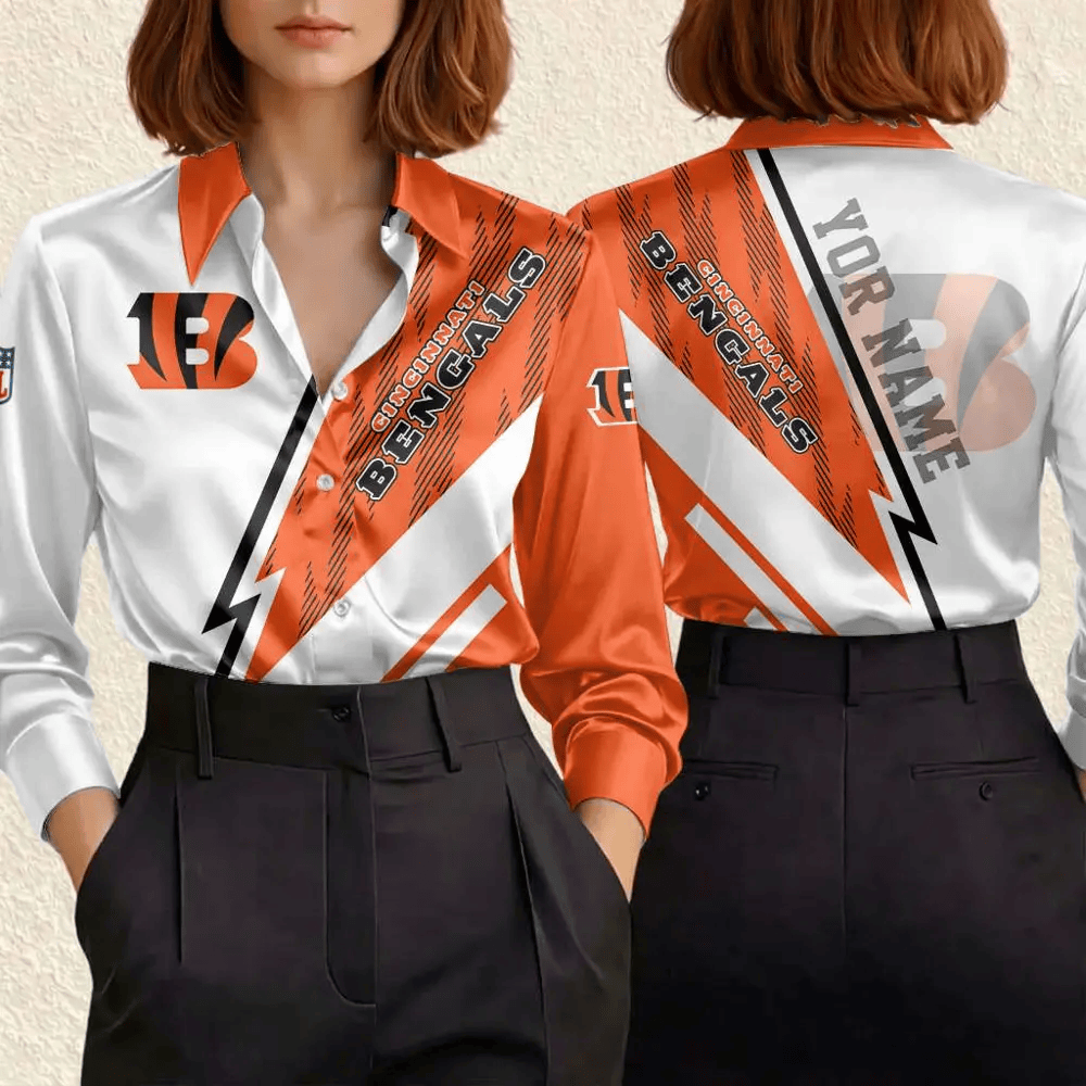 PREMIUM NFL X CIN Strike Elegant Office Shirt LIMITED EDITIONS NDT LVH 270526