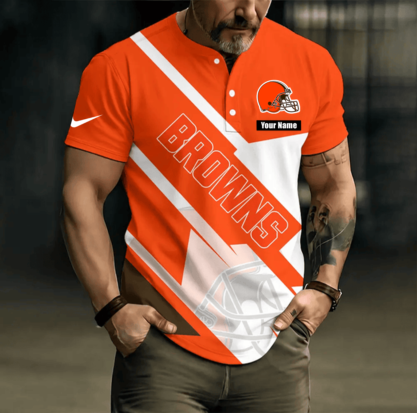 PREMIUM NFL X CLE Summer Jersey Short Sleeved NDT VHM 100626
