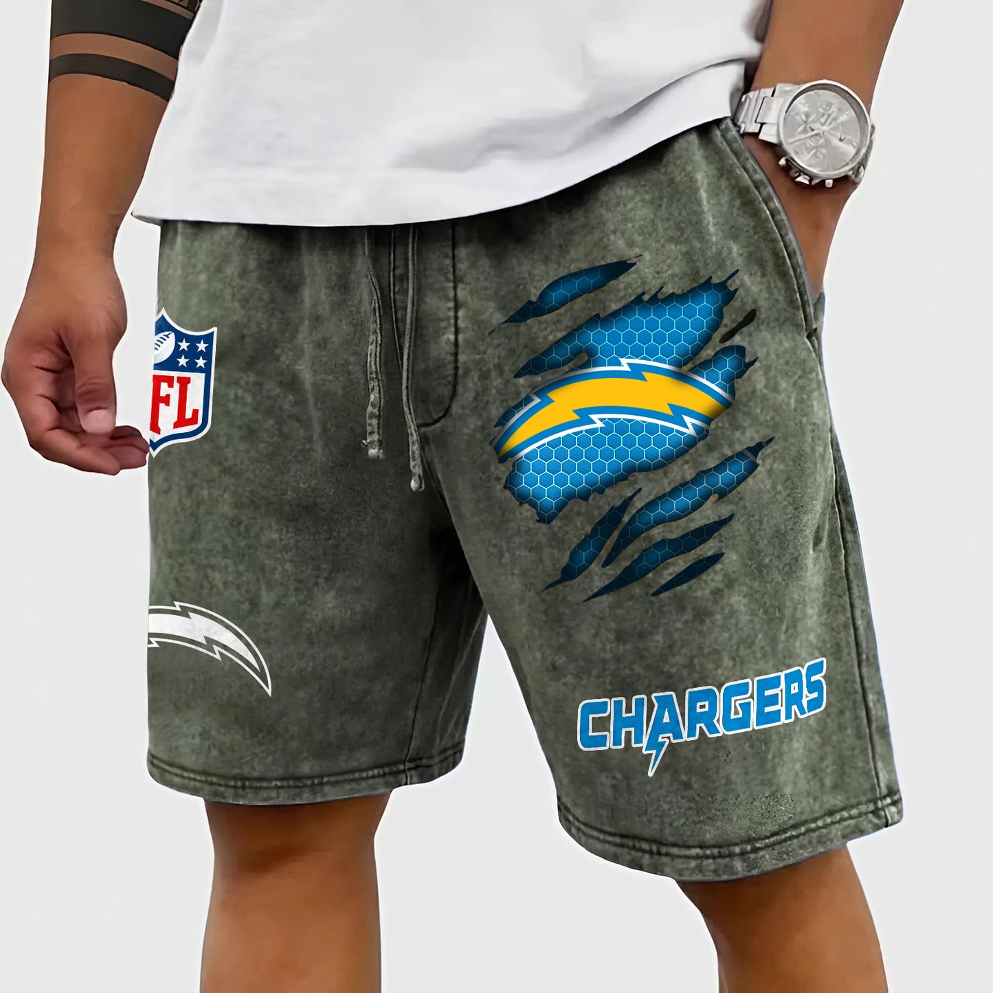 PREMIUM NFL X LAC CRACK SHORTS PANT FOR SUMMER HOLIDAY 130426 NDT NHM