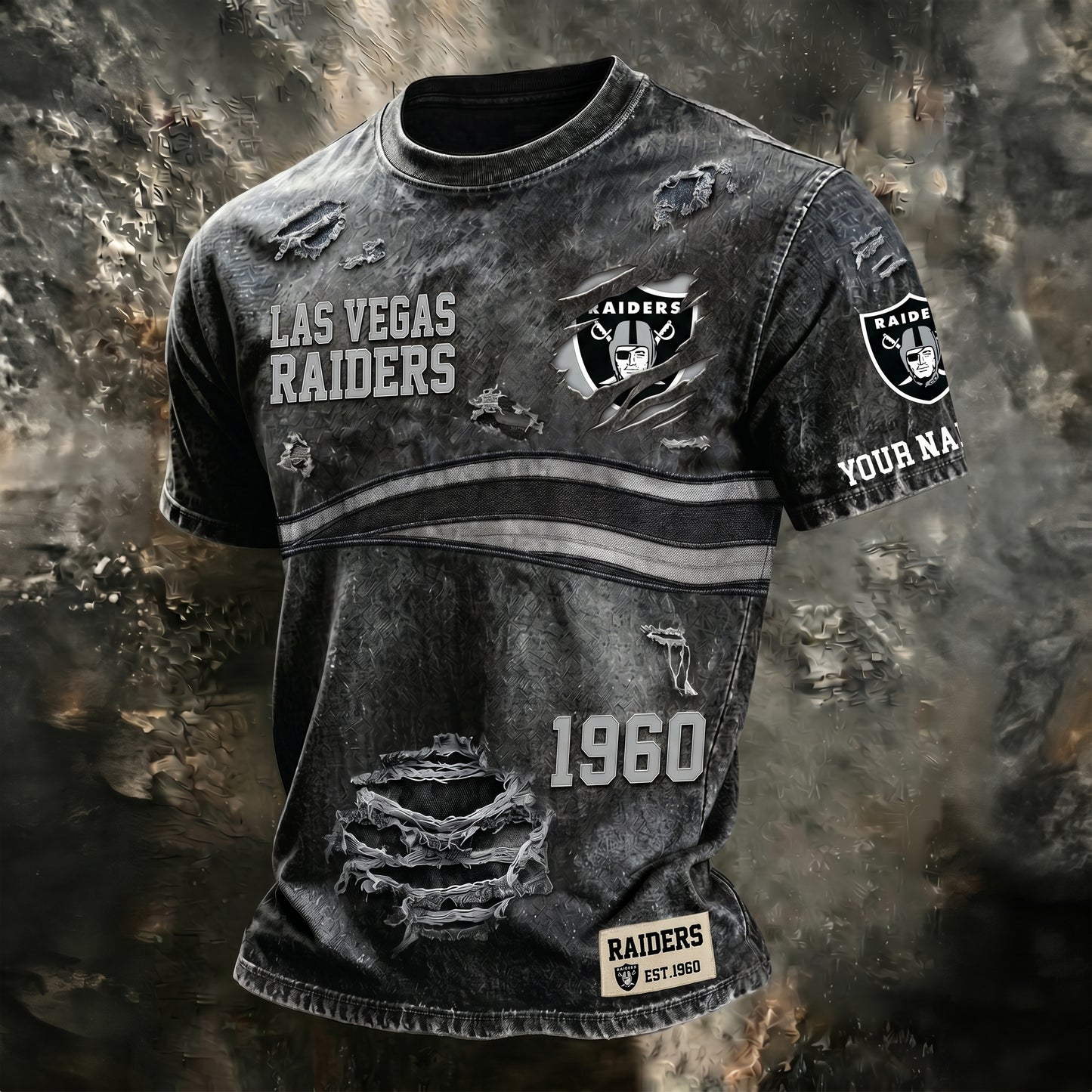 PREMIUM NFL X LVR Streetwear & Edgy CUSTOME NAME SHIRT 120626