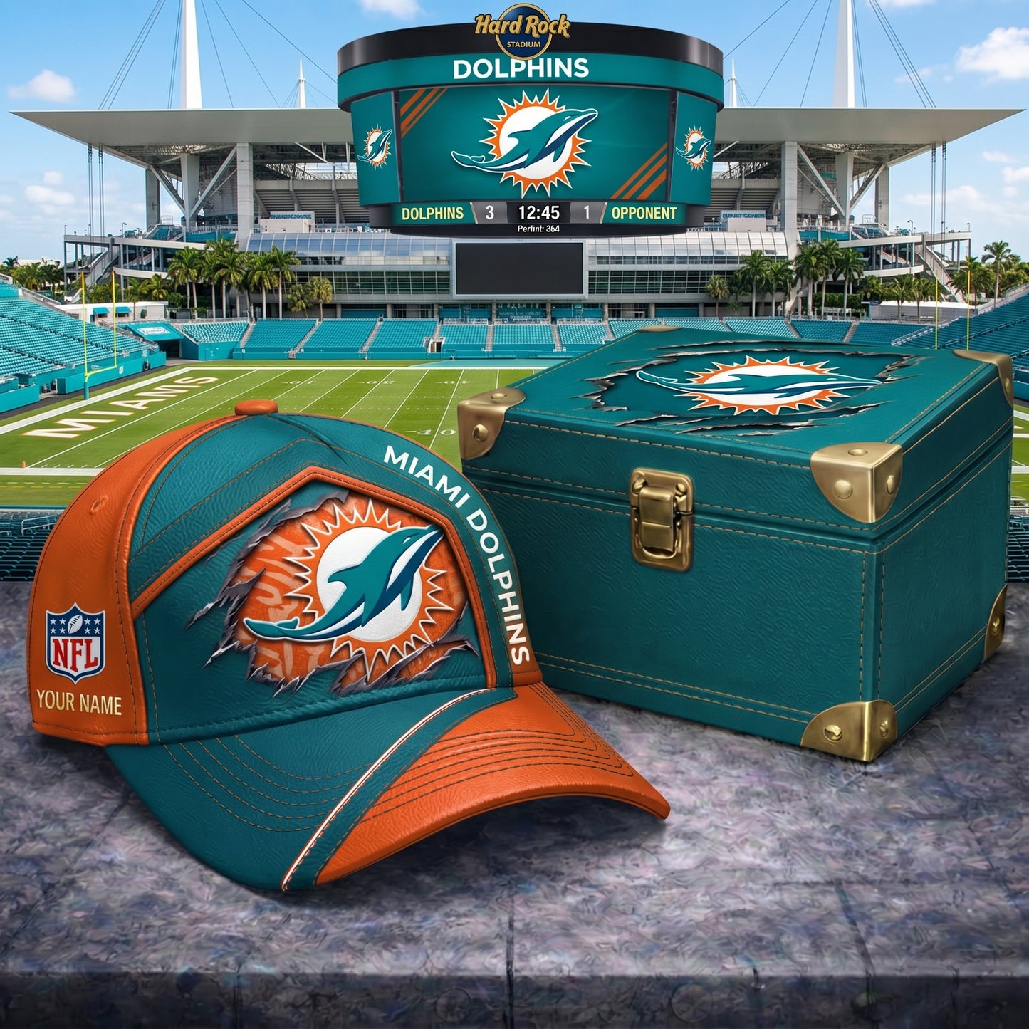 PREMIUM NFL X MD CRACK CUSTOME NAME HAT LIMITED EDITIONS NDT VHM 220426