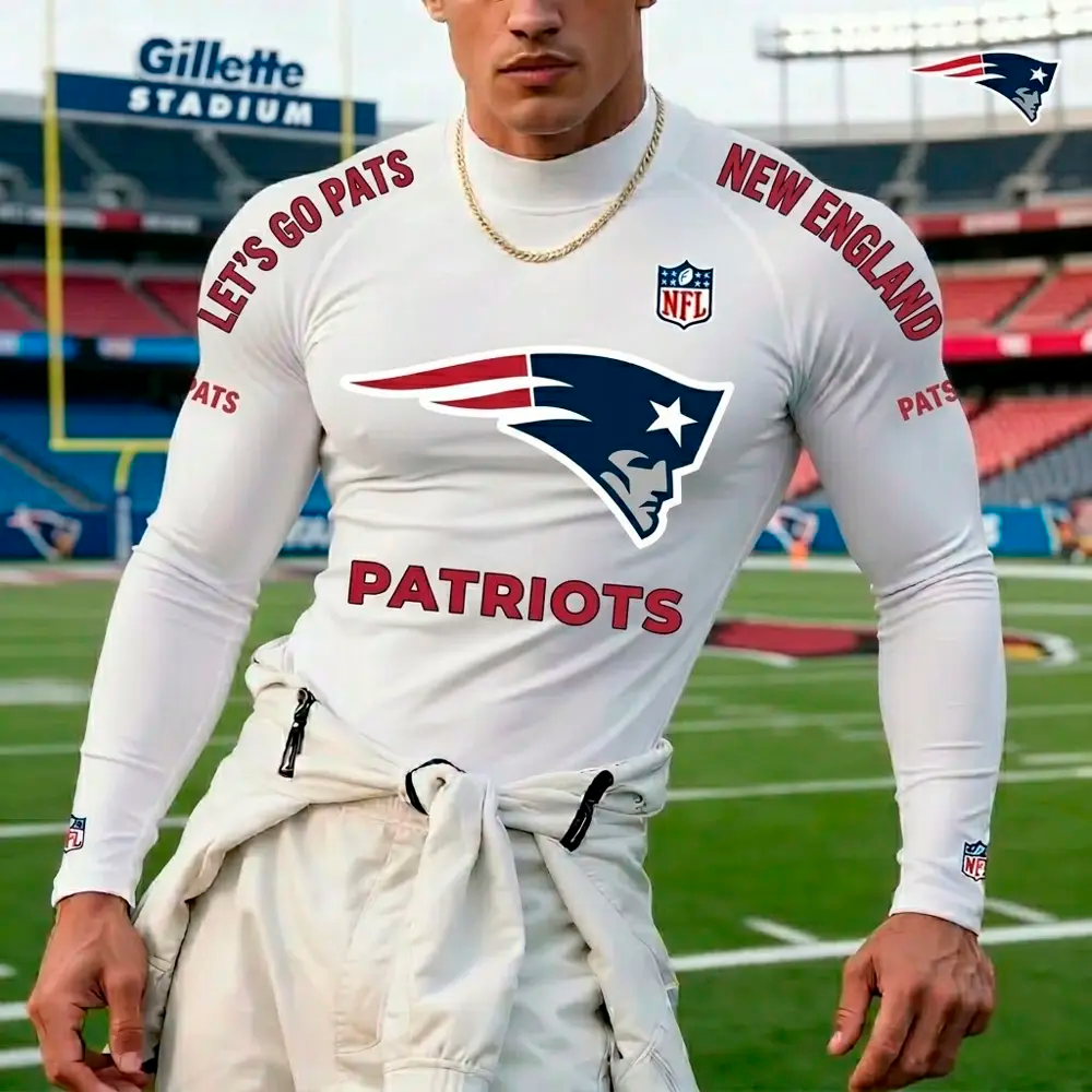 PREMIUM NFL X NP High Neck Long Sleeved Sports NDT LVH 280526