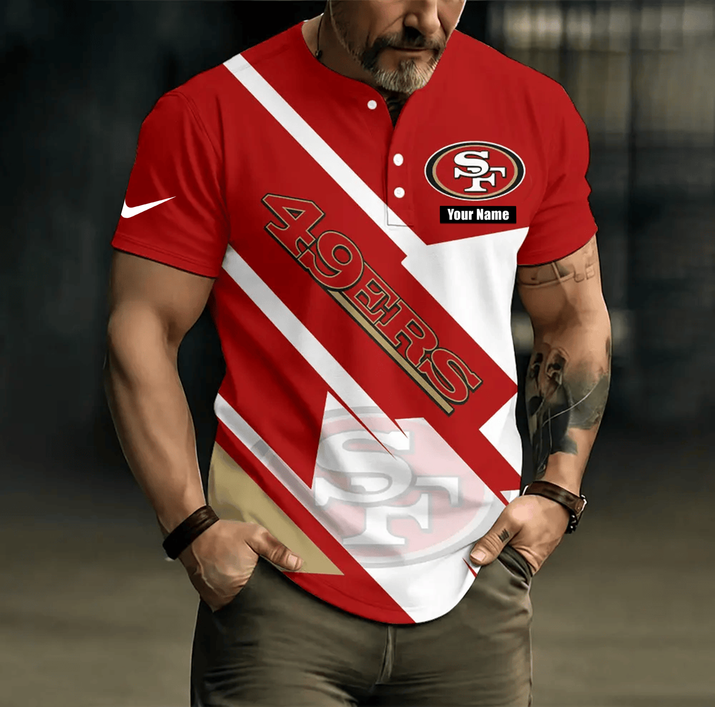 PREMIUM NFL X SF Summer Jersey Short Sleeved NDT VHM 100626