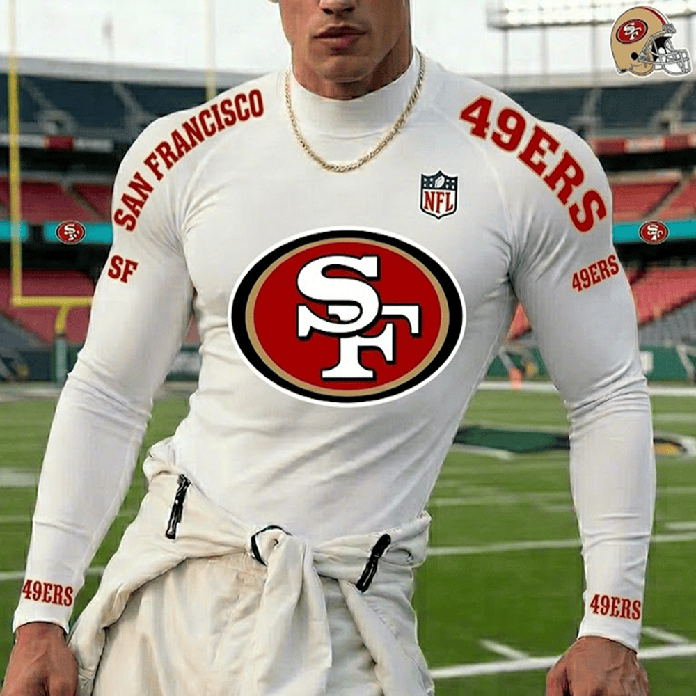 PREMIUM NFL X SF49 High Neck Long Sleeved Sports NDT LVH 280526