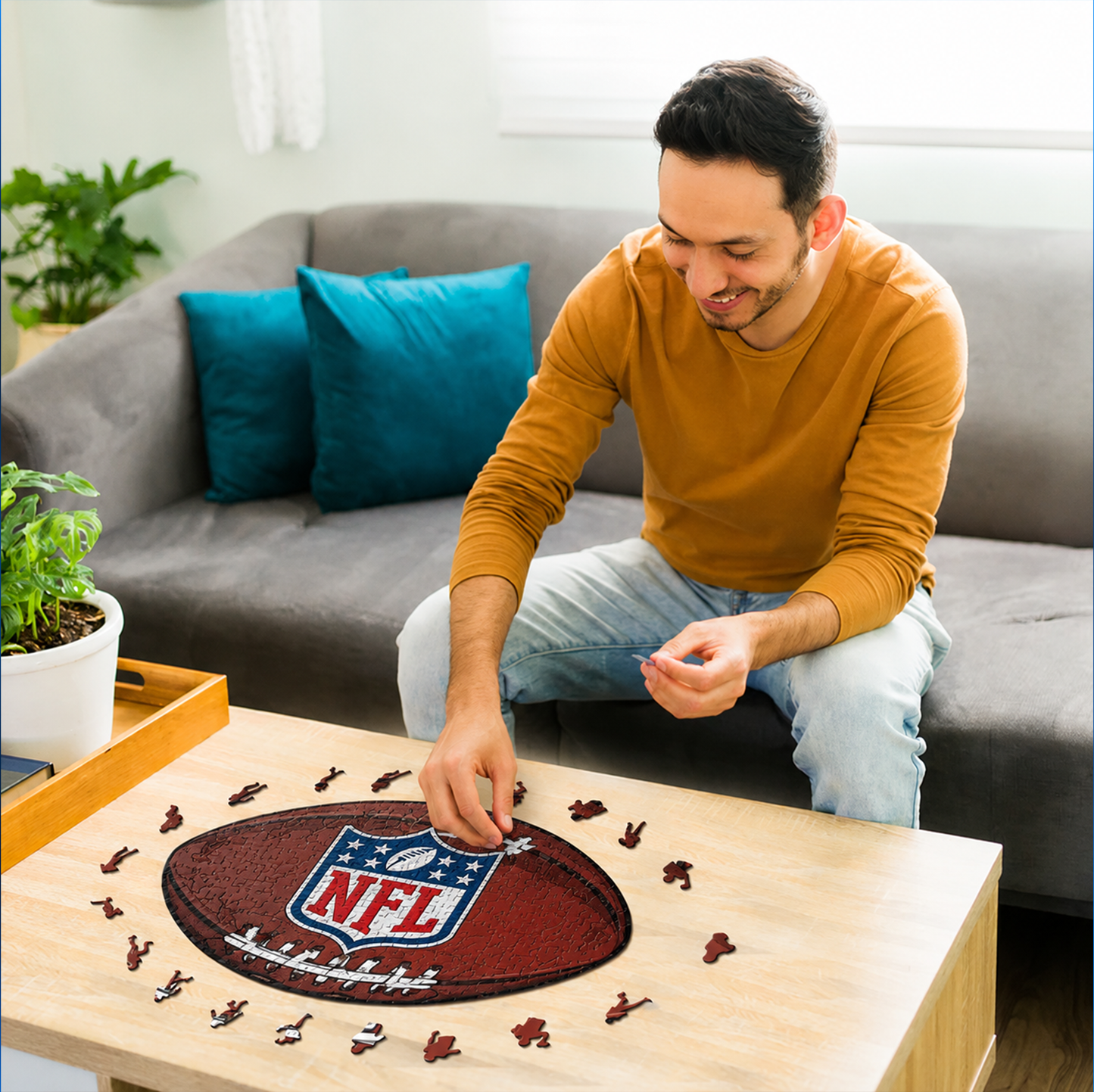 PREMIUM NFL X SS 3D Platinum Wooden Puzzle Gift For Fan Limited Editions NDT VHM 030626