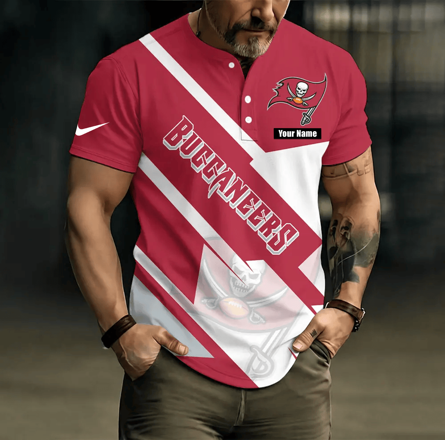 PREMIUM NFL X TBB Summer Jersey Short Sleeved NDT VHM 100626
