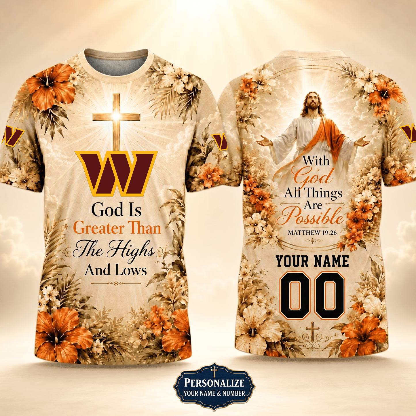 PREMIUM NFL X WC GOD BLEES TO ME Personalized T-Shirt FOR SUMMER HOLIDAY 150626
