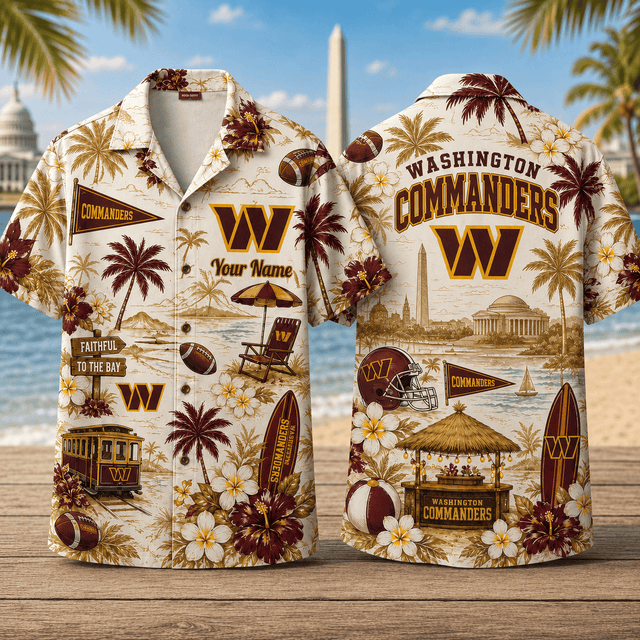 PREMIUM NFL X WC Personalized Hawaiian Shirt FOR SUMMER HOLIDAY 150626