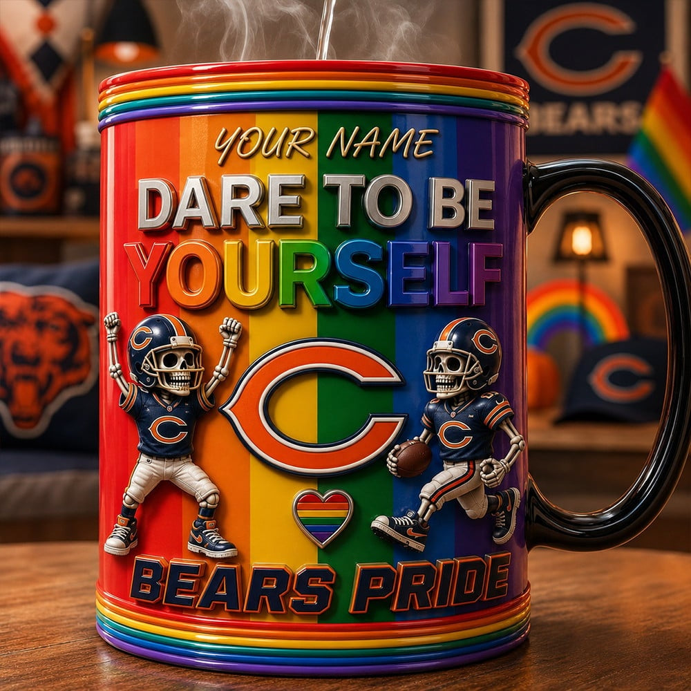 PREMIUM NFL x CHI LGBT Special Ceramic Mug Personalized 290626