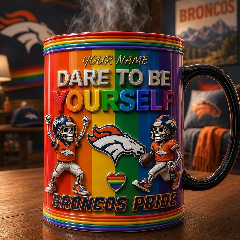 PREMIUM NFL x DEN LGBT Special Ceramic Mug Personalized 290626