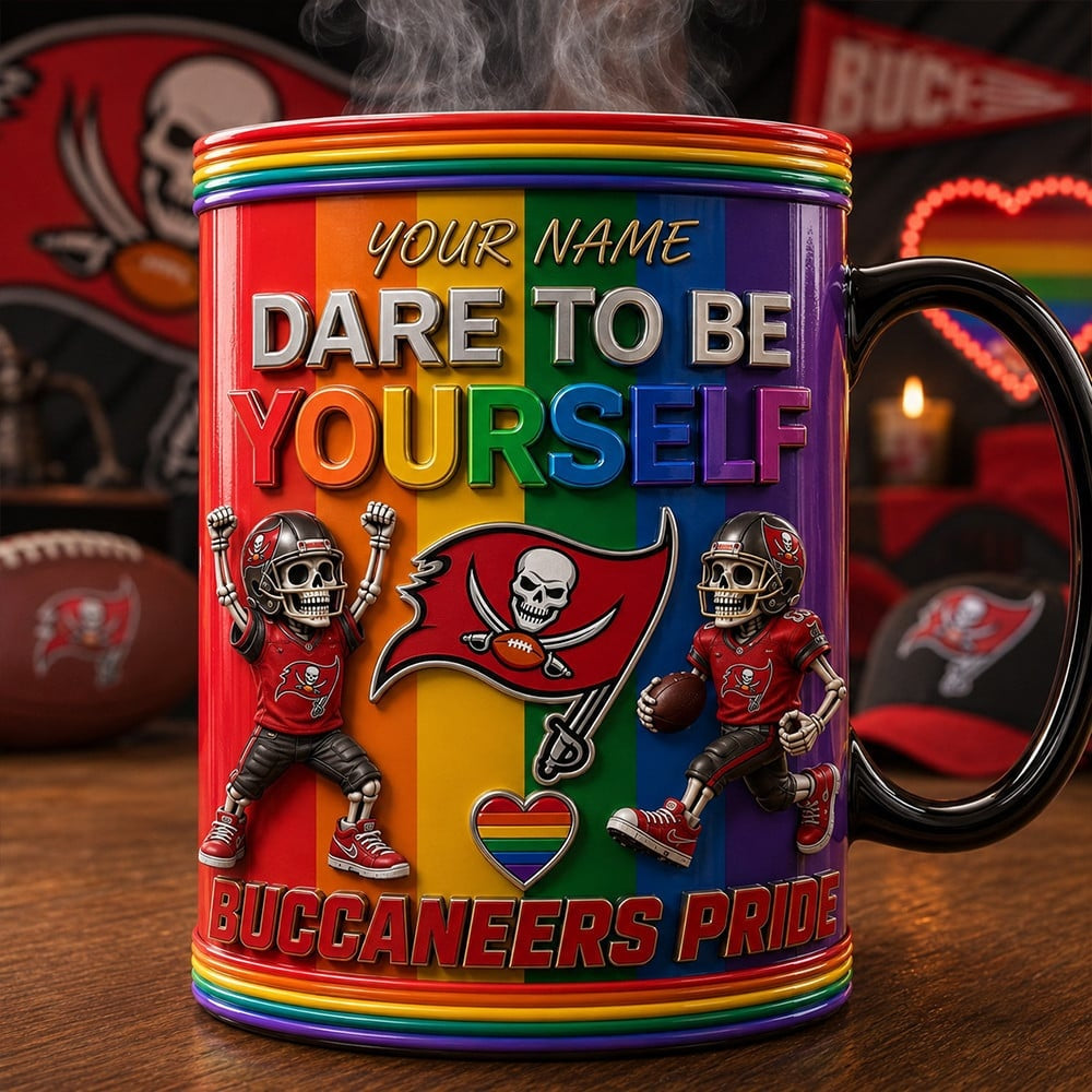 PREMIUM NFL x TB LGBT Special Ceramic Mug Personalized 290626