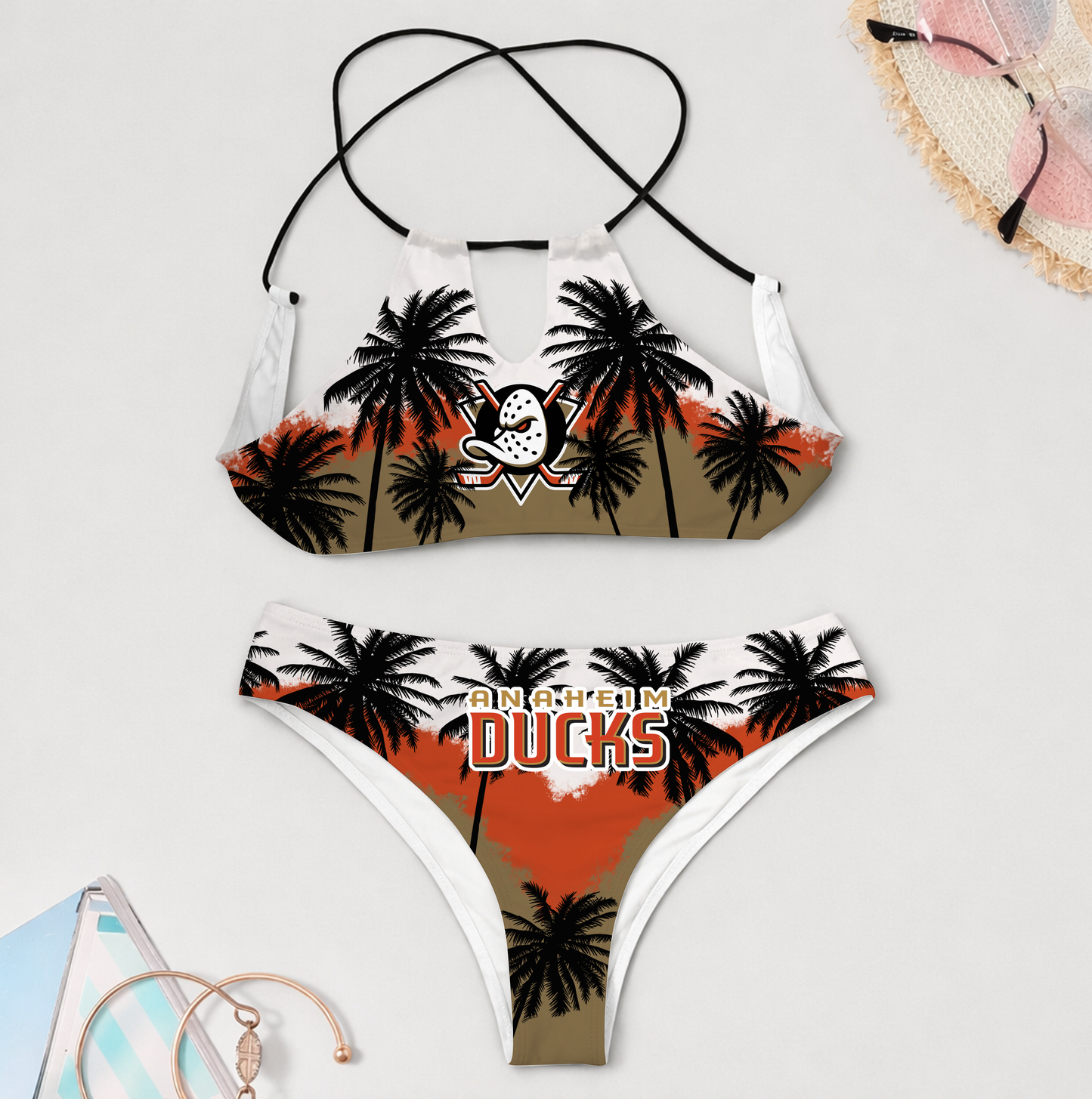 PREMIUM NHL X AD 3D Women Cami Swimsuit Women Bikini For Summer HOLIDAY