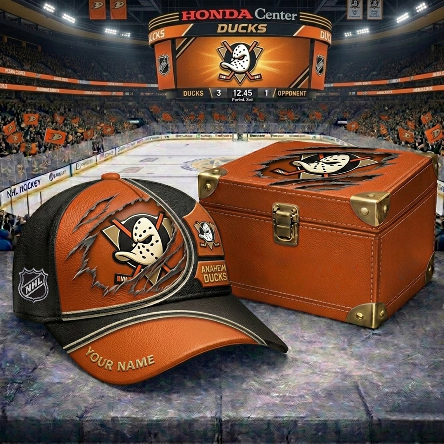 PREMIUM NHL X AD CRACK CUSTOM NAME HAT V300 NDT NHM 150526