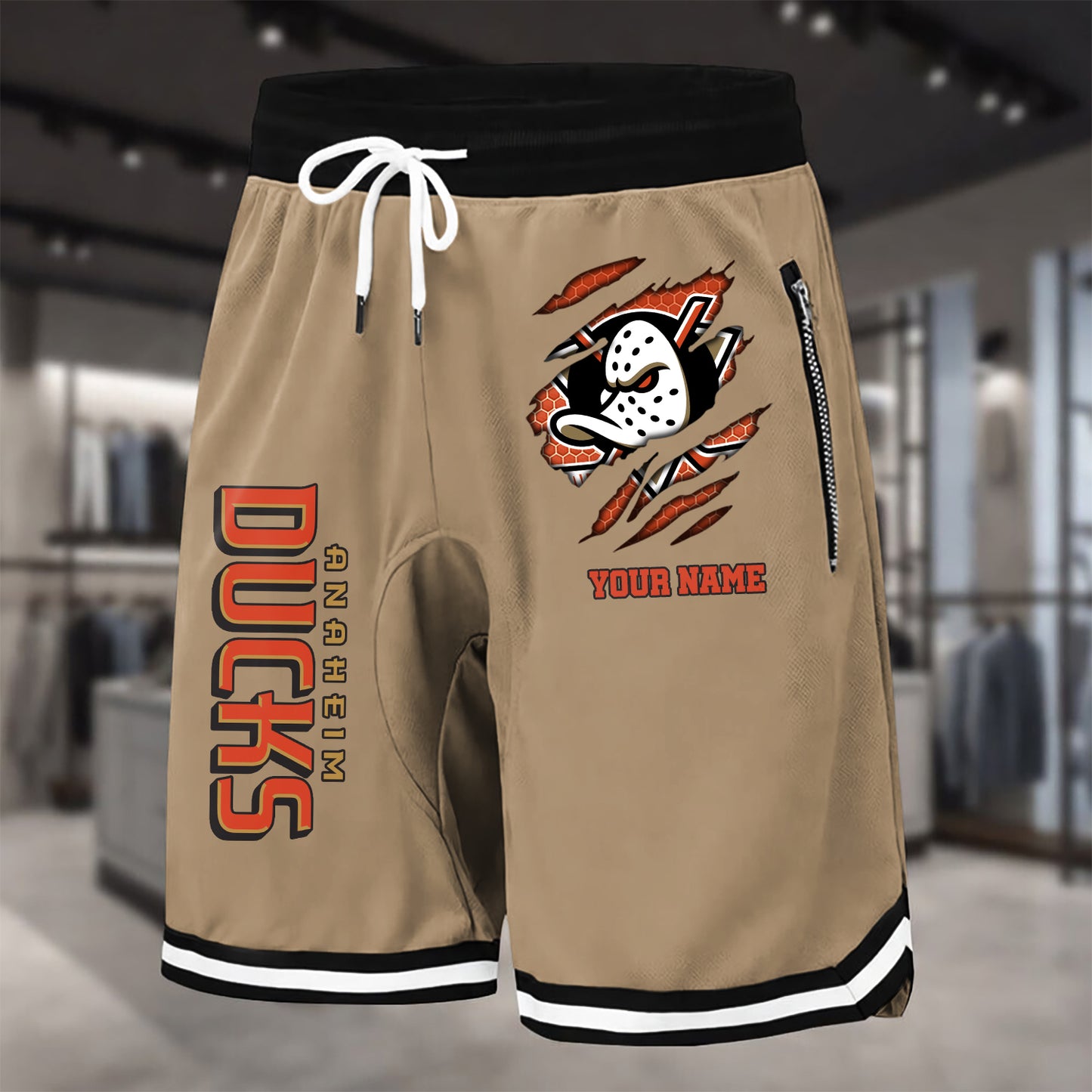 PREMIUM NHL X AD Summer Fitness Breathable Basketball Shorts NDT NHM 240426
