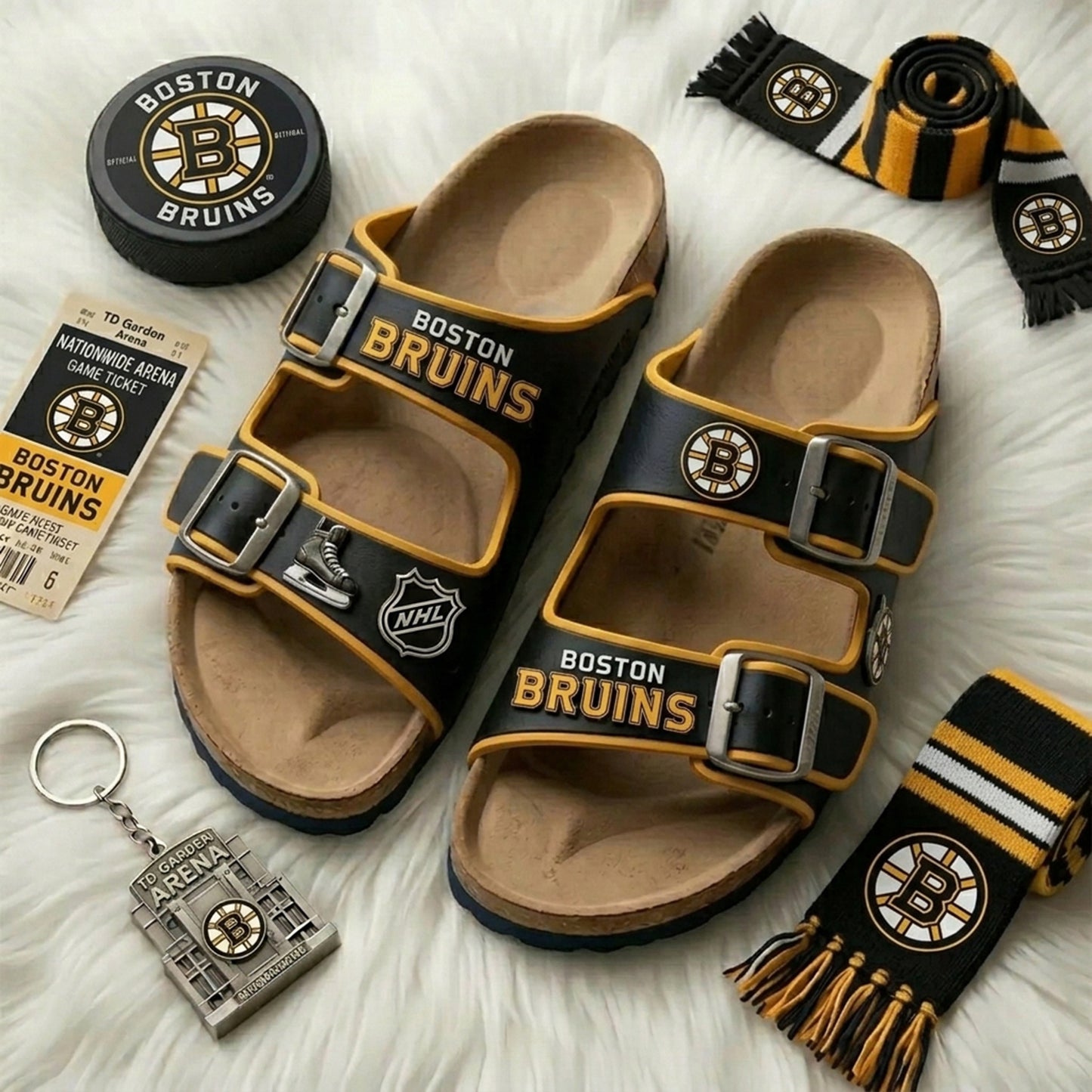 PREMIUM NHL X BB Birken-Inspired Double-Strap Sandals For Summer Holiday V3 NDT NHM 180526
