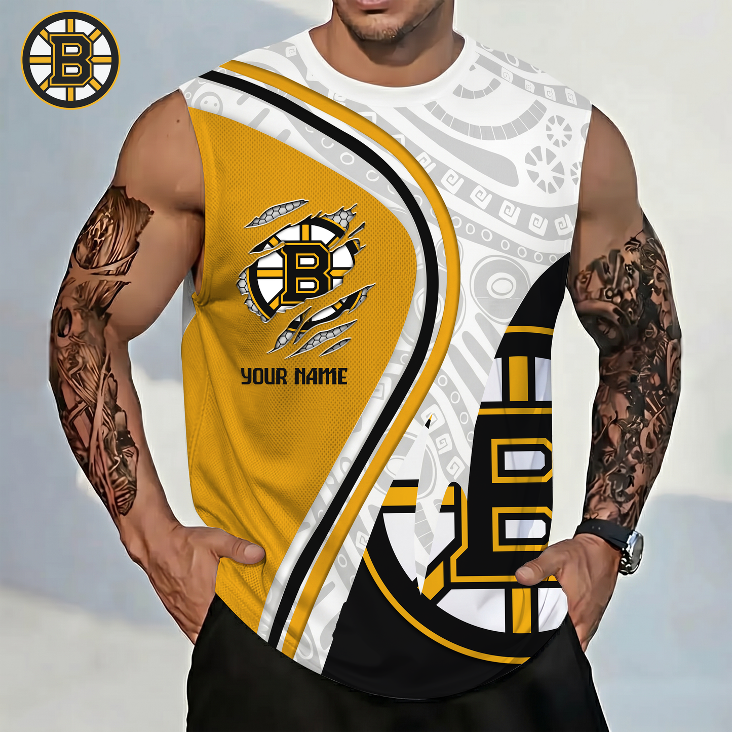 PREMIUM NHL X BB Personalized Tank Top Gift For Fans NDT VHM 140526