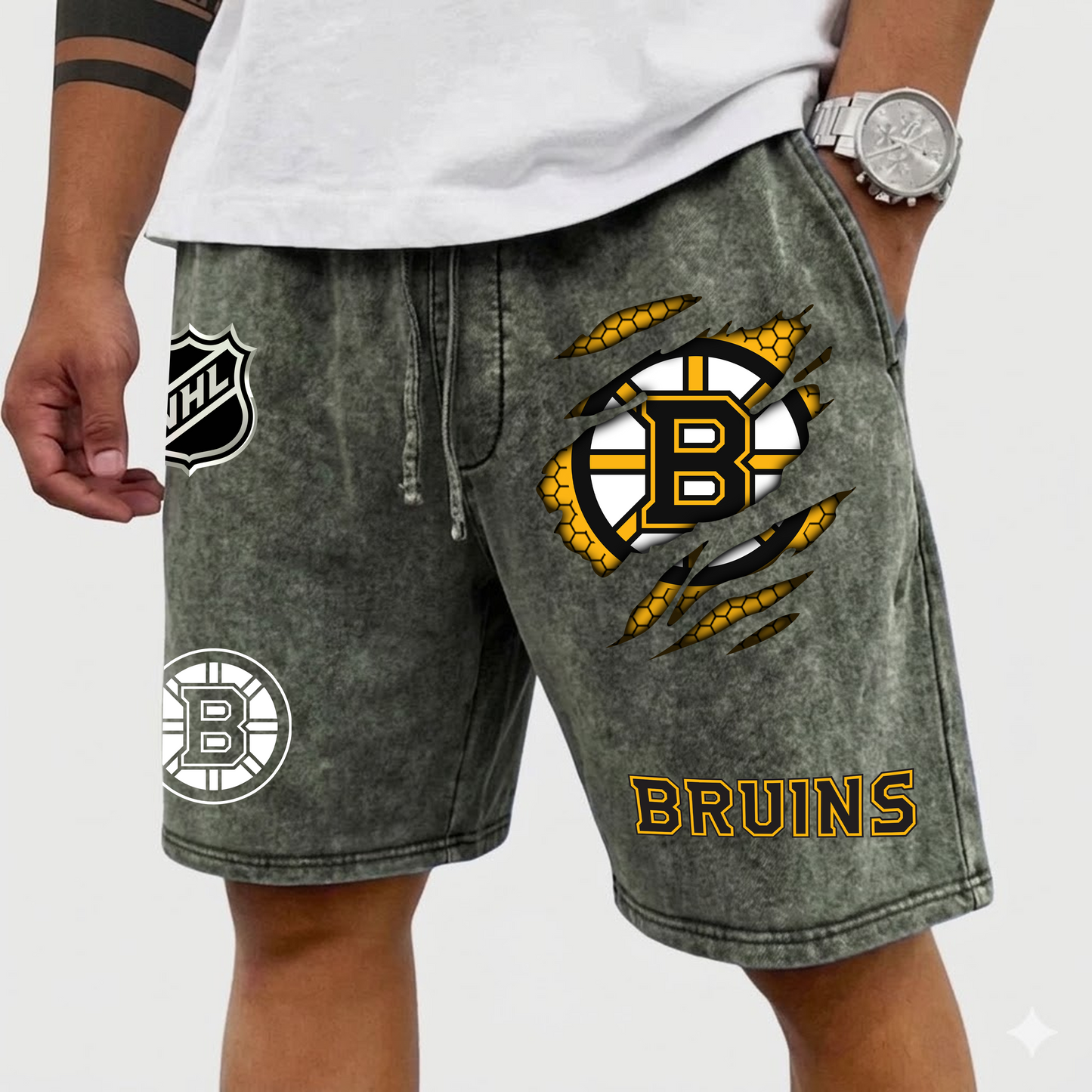 PREMIUM NHL X BB WASH SHORTS FOR SUMMER HOLIDAY NDT VHM 070426