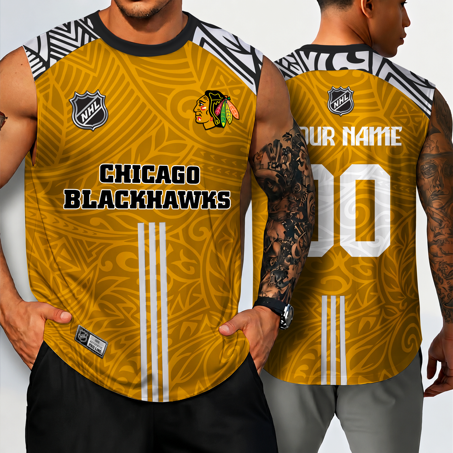 PREMIUM NHL X CB Personalized Tank Top V2 Gift For Fans NDT VHM 160526