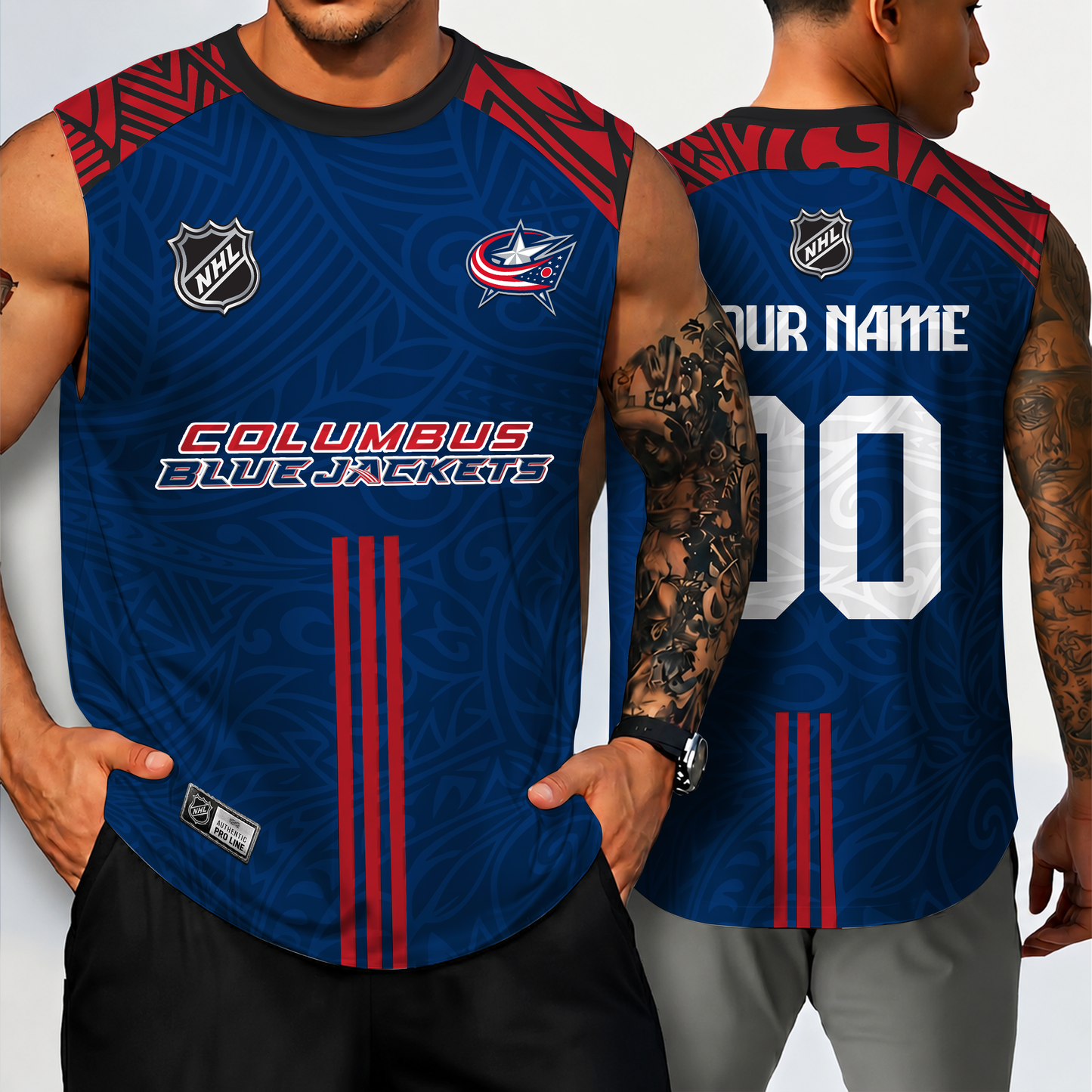 PREMIUM NHL X CBJ Personalized Tank Top V2 Gift For Fans NDT VHM 160526
