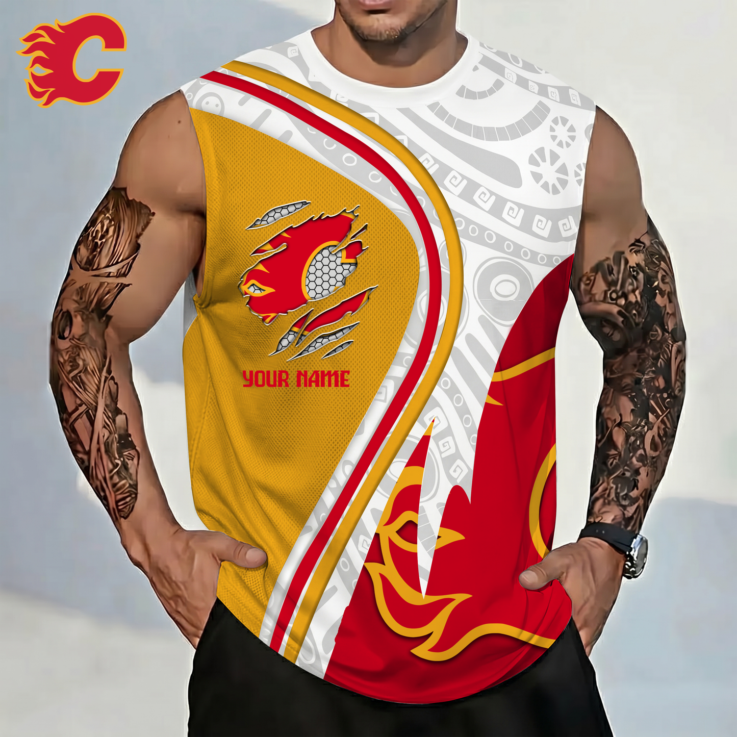 PREMIUM NHL X CF Personalized Tank Top Gift For Fans NDT VHM 140526
