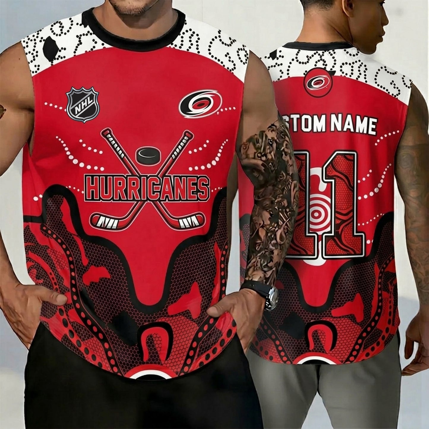 PREMIUM NHL X CH Personalized Tank Top Limited Editions NDT NHM 160526