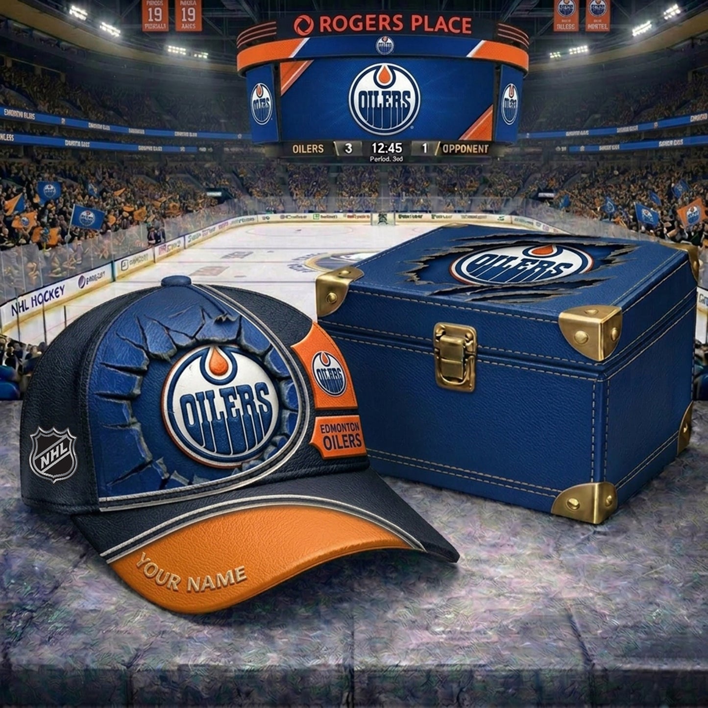 PREMIUM NHL X EO CRACK CUSTOM NAME HAT V303 NDT NHM 150526