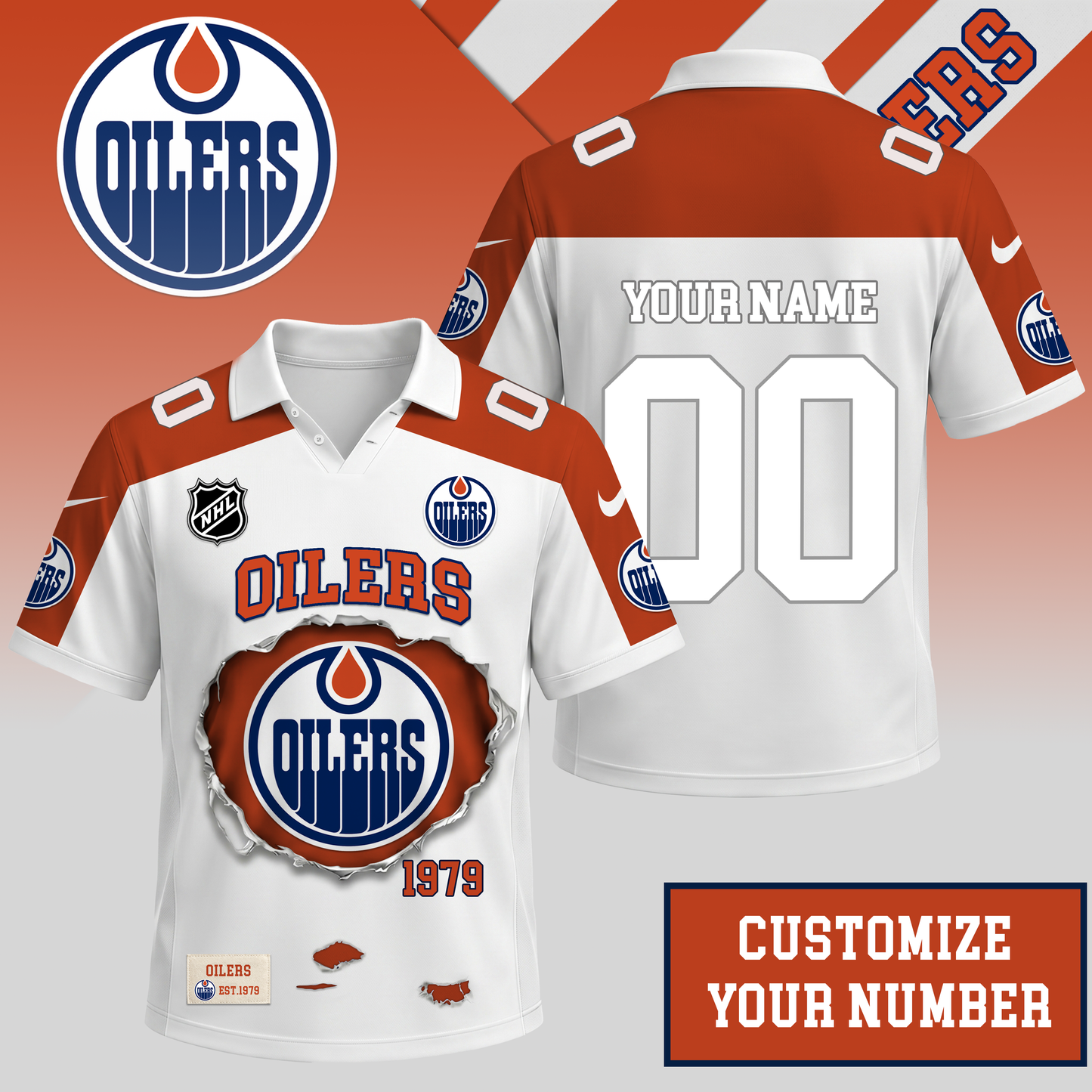 PREMIUM NHL X EO Streetwear Polo Shirt Custom Gifts For Fan NDT VHM 010626
