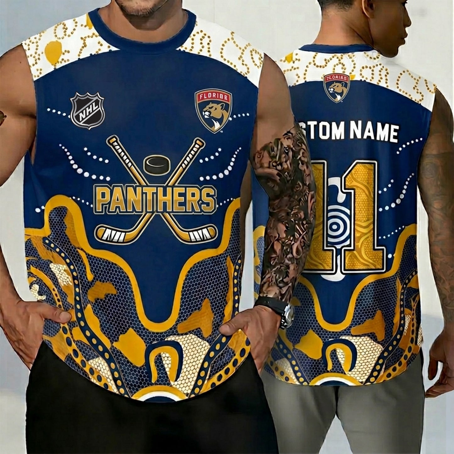 PREMIUM NHL X FP Personalized Tank Top Limited Editions NDT NHM 160526