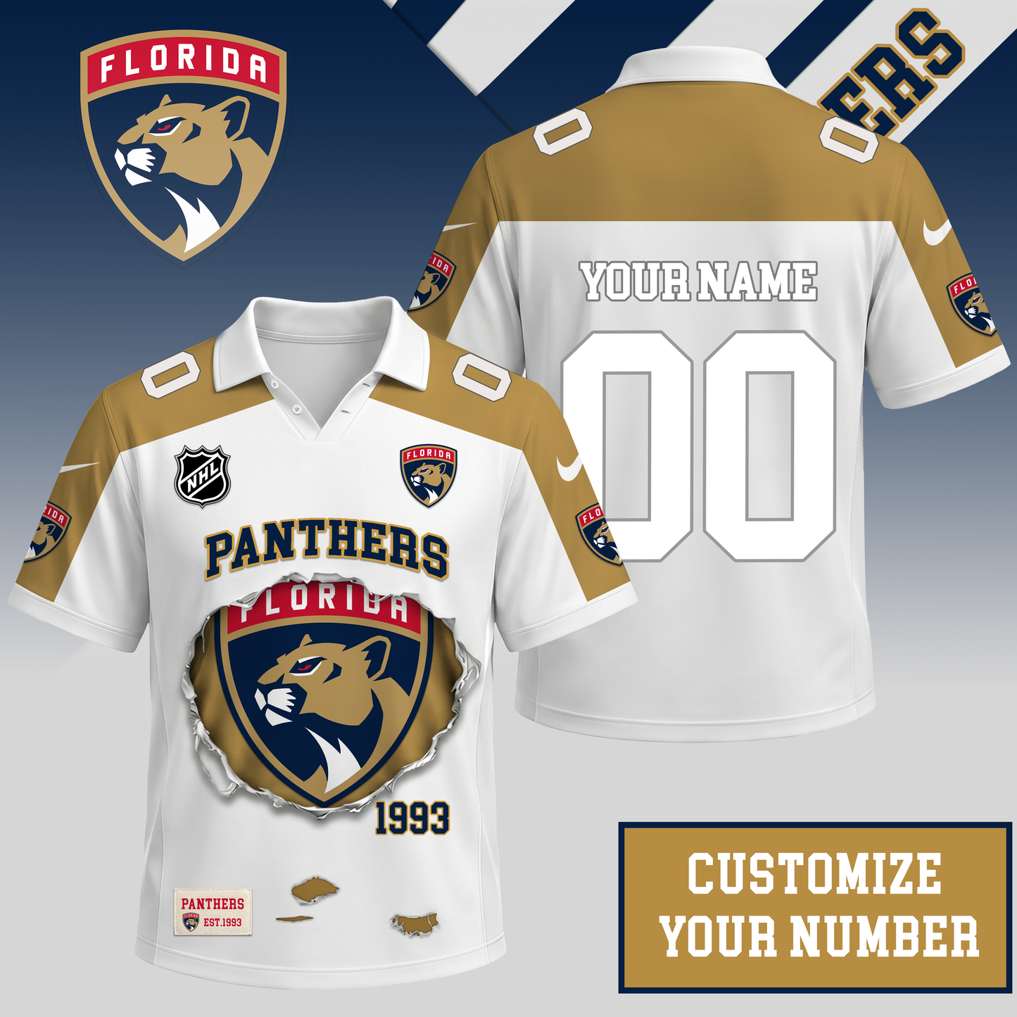 PREMIUM NHL X FP Streetwear Polo Shirt Custom Gifts For Fan NDT VHM 010626