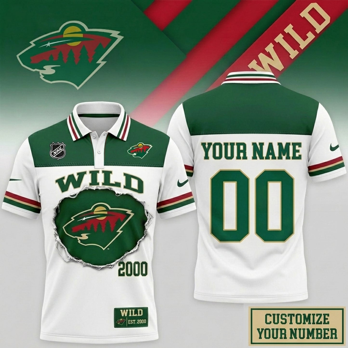 PREMIUM NHL X MW CLASSIC POLO SHIRT LIMITED EDITIONS NDT NHM 010626