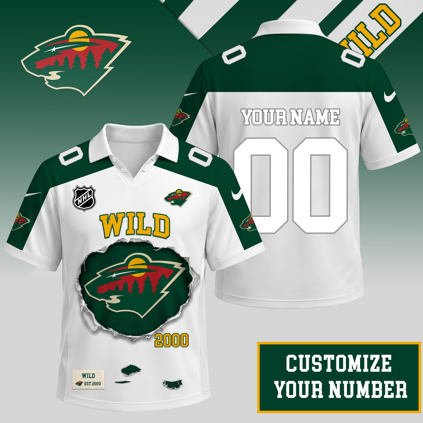 PREMIUM NHL X MW Streetwear Polo Shirt Custom Gifts For Fan NDT VHM 010626