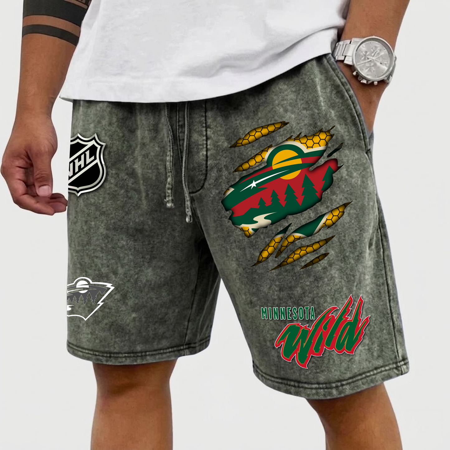 PREMIUM NHL X MW WASH SHORTS FOR SUMMER HOLIDAY NDT VHM 070426