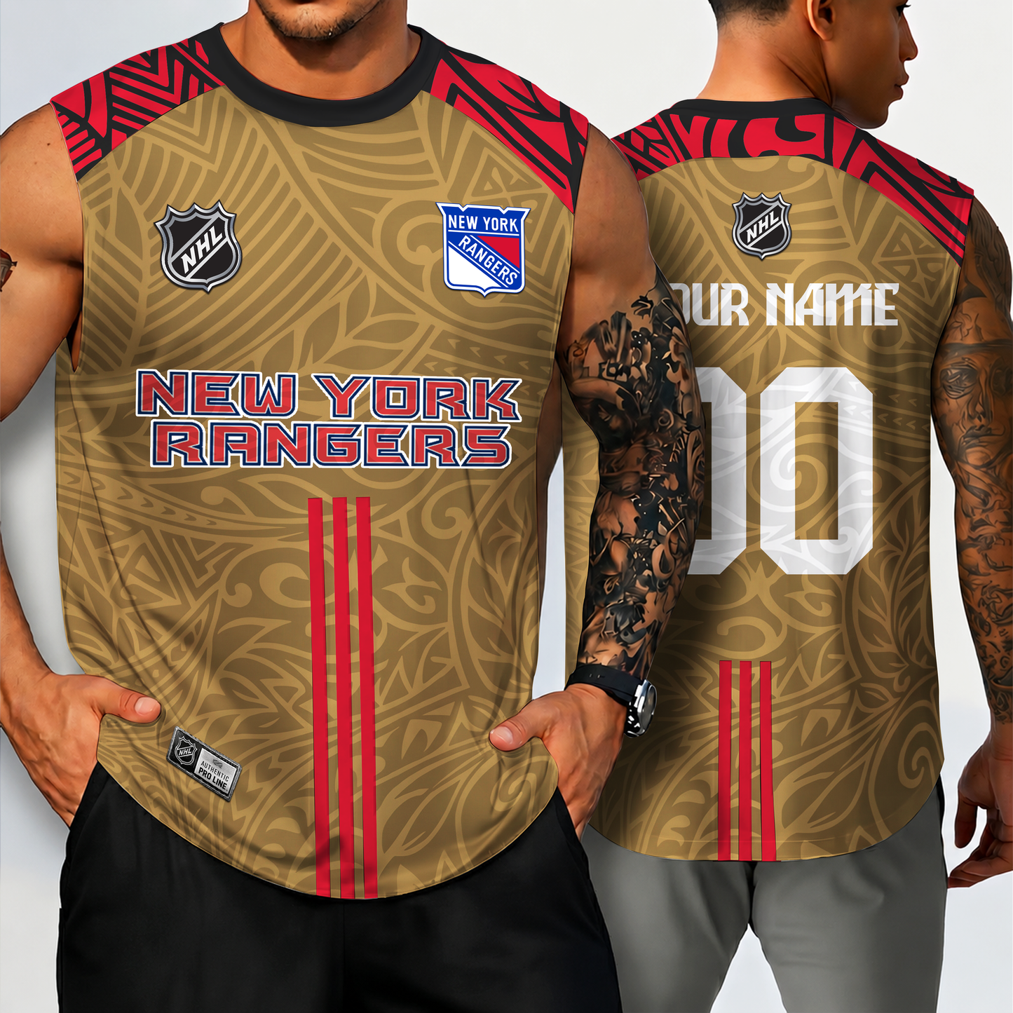 PREMIUM NHL X NYR Personalized Tank Top V2 Gift For Fans NDT VHM 160526