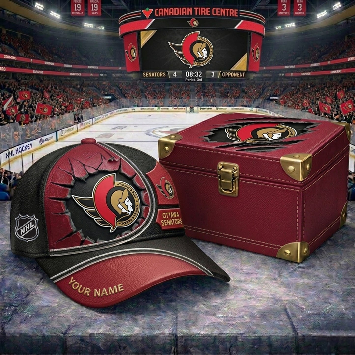 PREMIUM NHL X OS CRACK CUSTOM NAME HAT V303 NDT NHM 150526