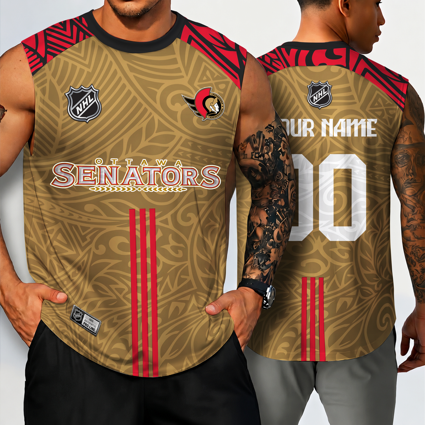 PREMIUM NHL X OS Personalized Tank Top V2 Gift For Fans NDT VHM 160526