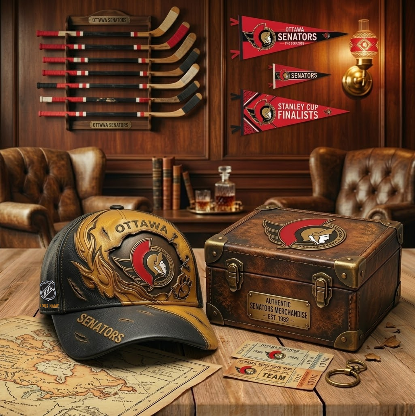PREMIUM NHL X OS VINTAGE CUSTOME NAME HAT NDT VHM 180426
